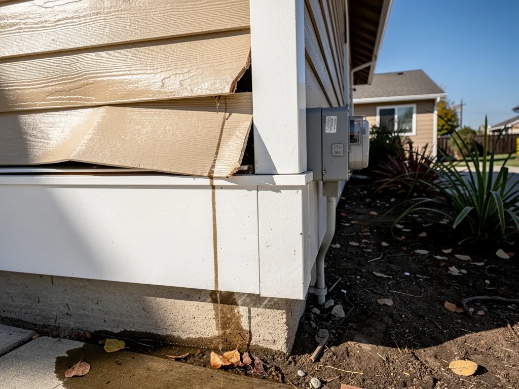 Warning signs when siding installation goes wrong in San Jose